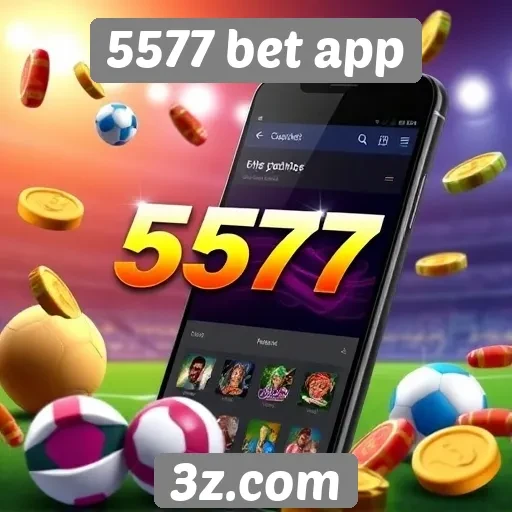 Variedade de jogos no 5577 bet app